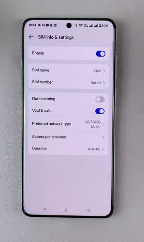 How To Enable SIM Cards On Dual SIM OnePlus 13