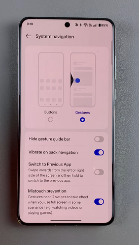 How To Switch Between Gestures & Buttons On OnePlus 13