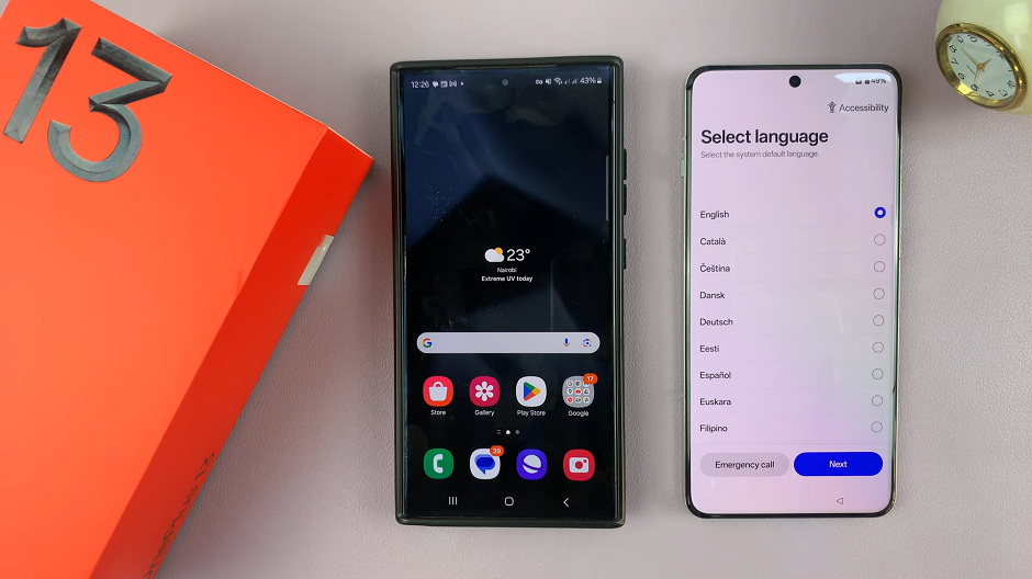 Select OnePlus 13 Language