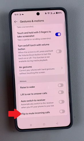 Flip To Mute Incoming Calls On OnePlus 13