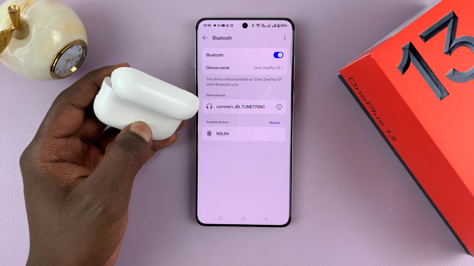 How To Connect AirPods 4 To OnePlus 13