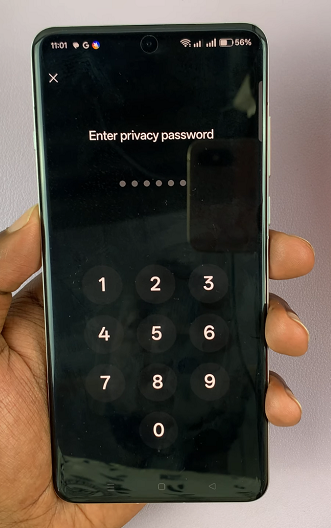 How To Set Privacy Password On OnePlus 13