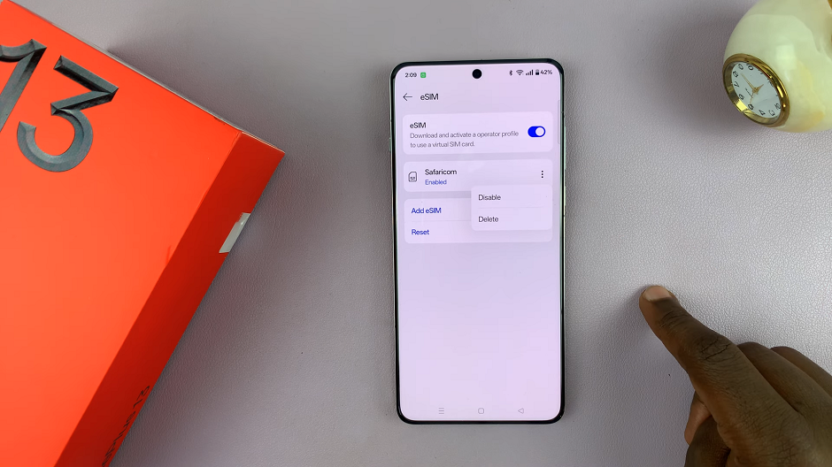 How To Remove (Delete) eSIM From OnePlus 13