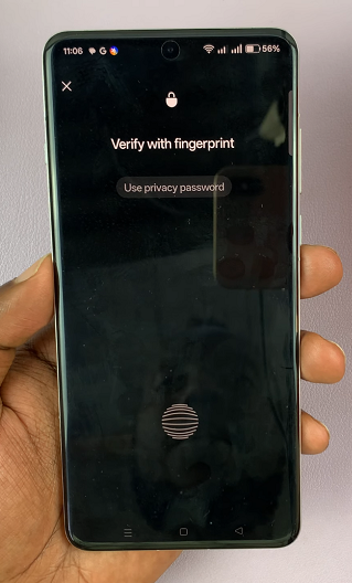 How To Unhide Apps With Fingerprint On OnePlus 13