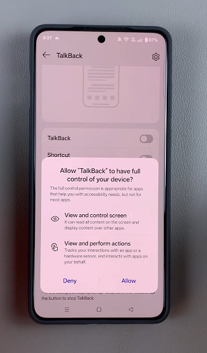 How To Enable TalkBack On OnePlus 13