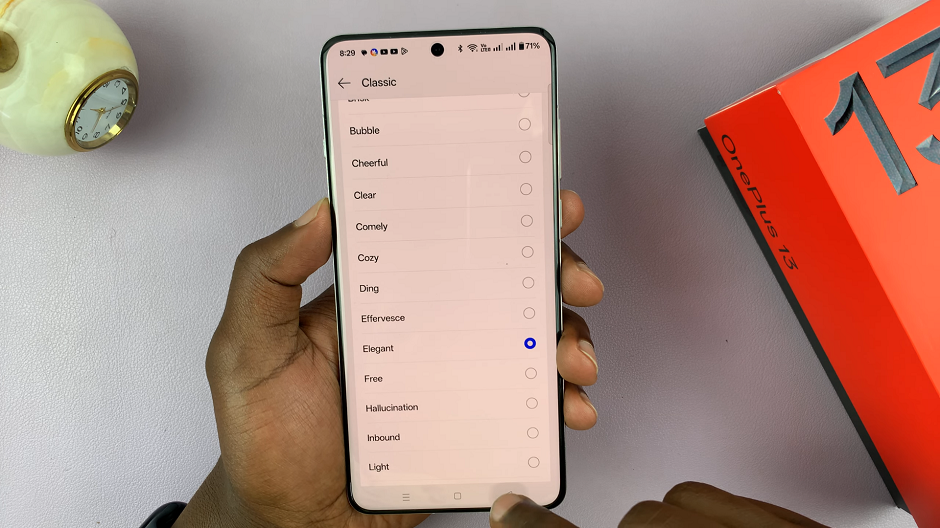 Change Notification Tone On OnePlus 13