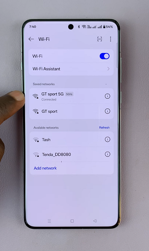 Connect OnePlus 13 To Wi-Fi
