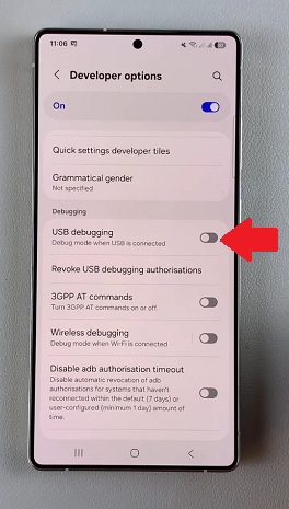 How To Disable USB Debugging On Samsung Galaxy S25