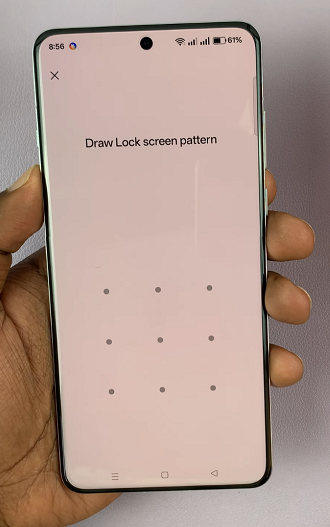 Verify With Lock Screen Password On OnePlus 13