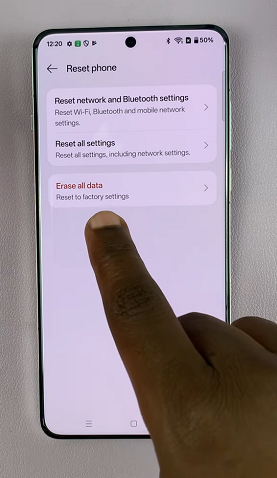 Factory Reset OnePlus 13