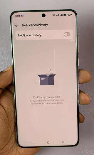 How To Disable Notification History On OnePlus 13
