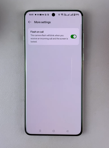 How To Enable LED Flash During Incoming Calls On OnePlus 13