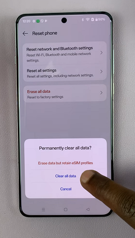 How To Clear All Data On OnePlus 13  