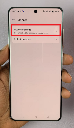 Hide Apps Access Methods On OnePlus 13