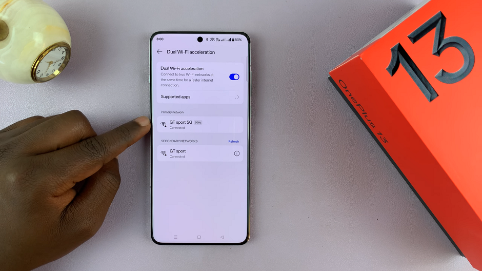 How To Use Dual Wi-Fi Acceleration On OnePlus 13