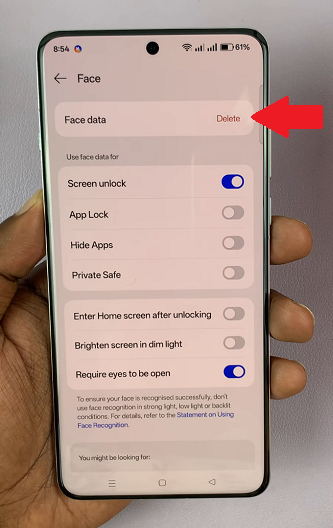 How To Remove Face Unlock From OnePlus 13