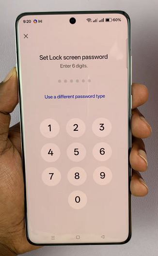 Set Up Lock Screen Password On OnePlus 13