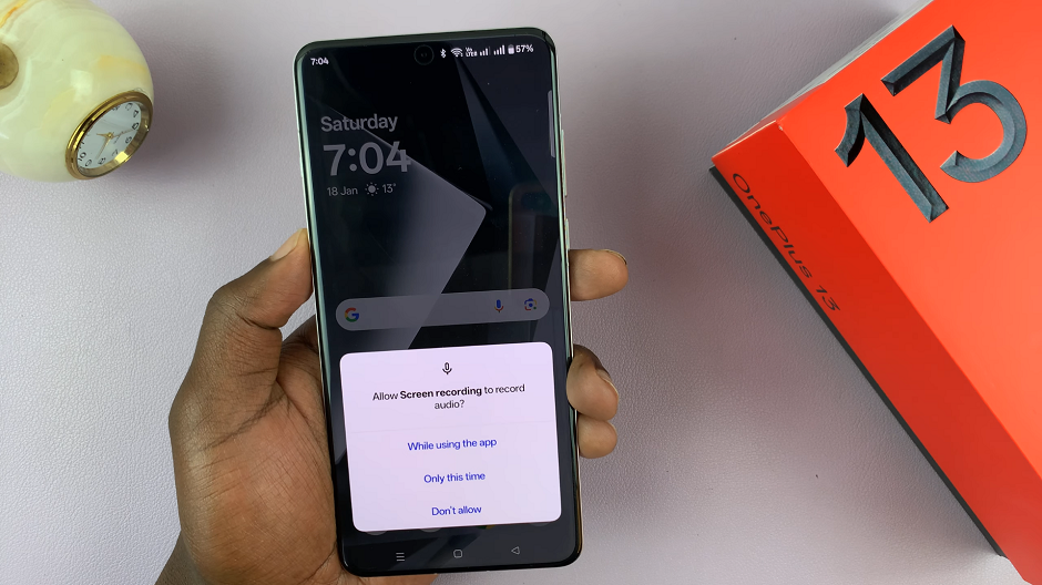 How To Record Screen On OnePlus 13