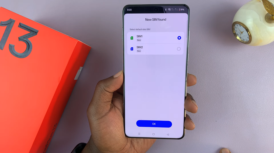 How To Insert SIM In OnePlus 13