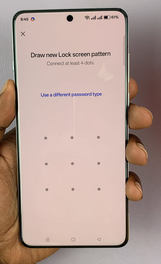 How To Change Lock Screen To Pattern On OnePlus 13