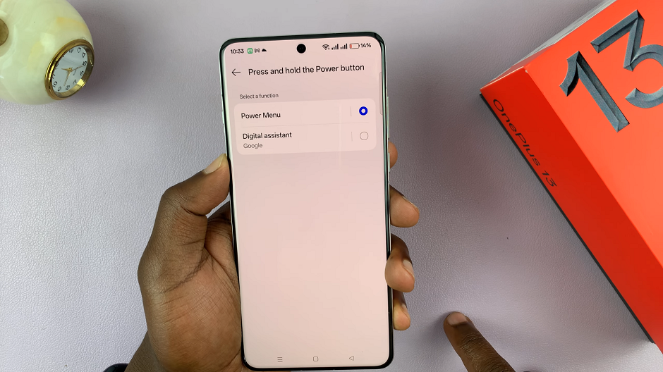 How To Set Power Button To Power Off OnePlus 13