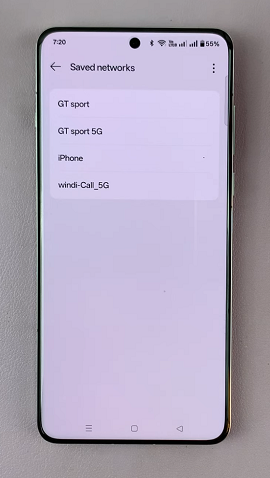 Find Saved Wi-Fi Networks On OnePlus 13