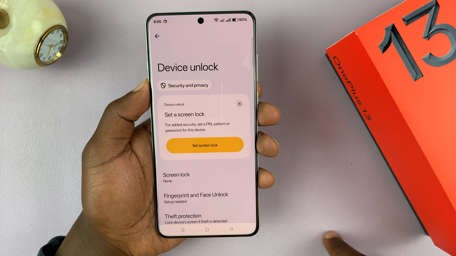 How To Delete Lock Screen Password On OnePlus 13