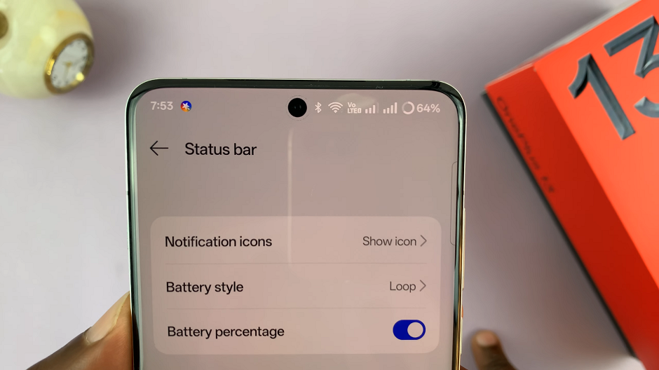 Loop Battery Style On OnePlus 13