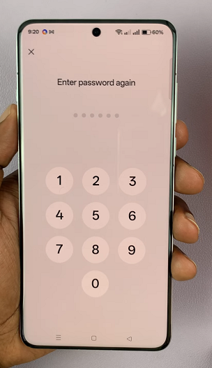 Set Up Lock Screen Password On OnePlus 13