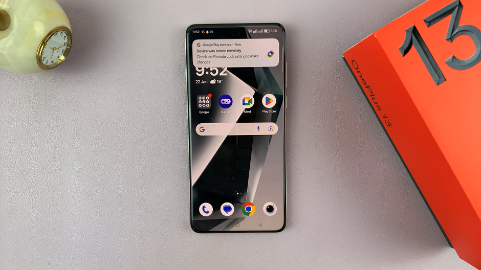 Use Remote Lock On OnePlus 13
