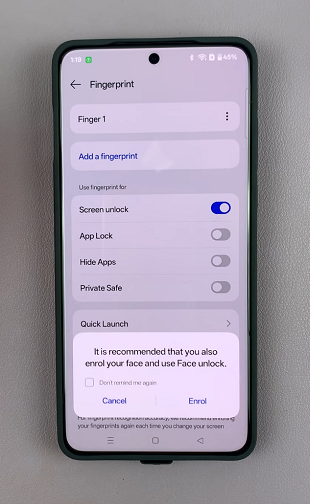 How To Add Fingerprint To OnePlus 13