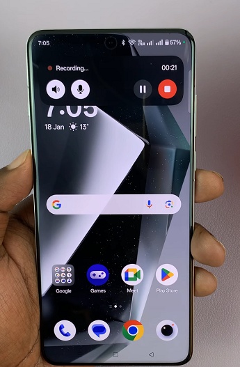 Record Screen On OnePlus 13