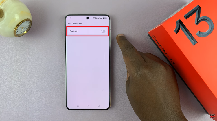 Turn Off Bluetooth On OnePlus 13