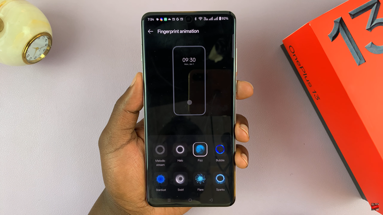 Change Fingerprint Animation On OnePlus 13