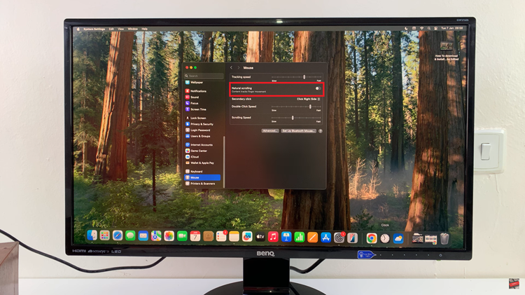 Change Scrolling Direction On Mac