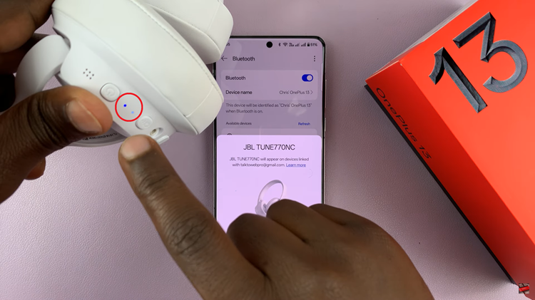 Pair Bluetooth Headphones To OnePlus 13