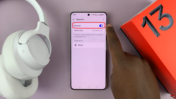 Connect Bluetooth Headphones To OnePlus 13