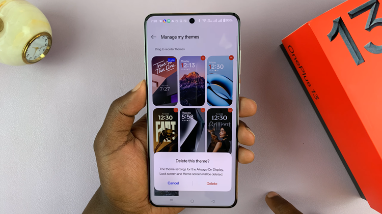 Delete Theme On OnePlus 13