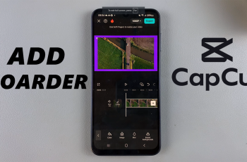 How To Add Border To Video In CapCut