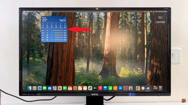 How To Add Weather Widget On Mac