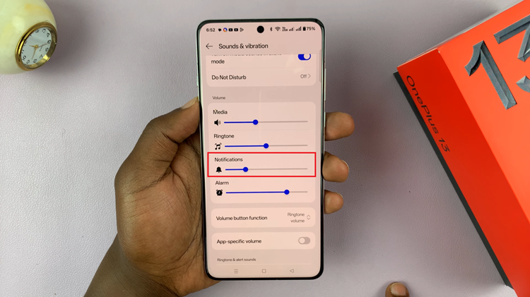 How To Adjust Notification Volume On OnePlus 13