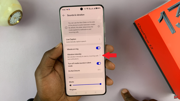 How To Adjust Vibration Intensity On OnePlus 13