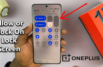 How To Allow / Block Quick Settings On Lock Screen Of OnePlus 13