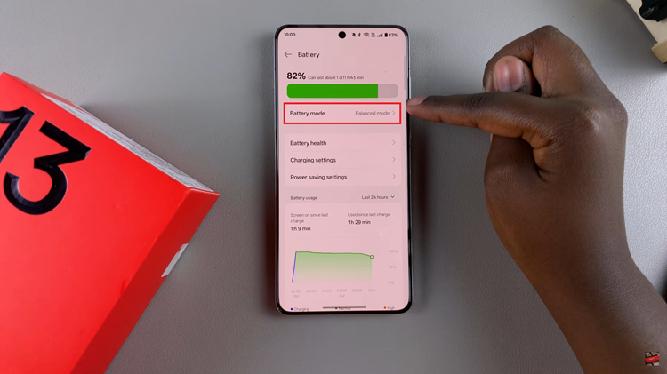 How To Change Battery Mode On OnePlus 13