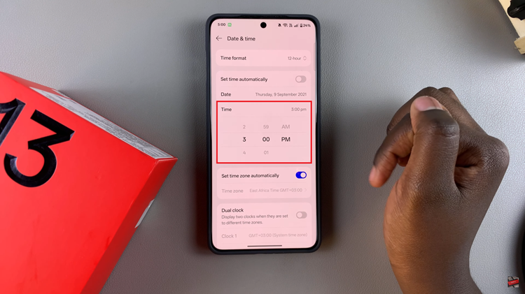 How To Change Date & Time On OnePlus 13