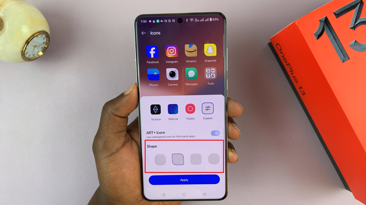 How To Change Icons Shape On OnePlus 13