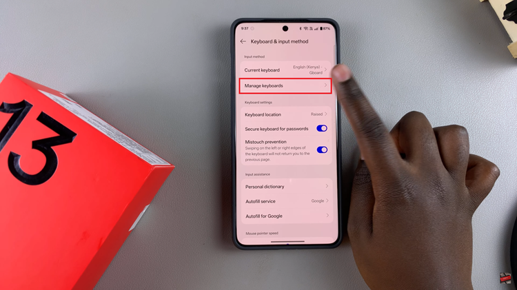 How To Change Keyboard Volume On OnePlus 13