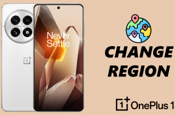 How To Change Region On OnePlus 13