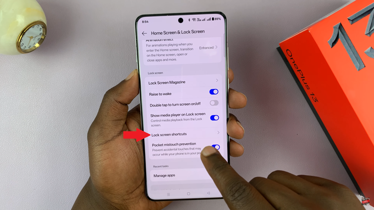 How To Change & Remove Lock Screen Shortcut On OnePlus 13