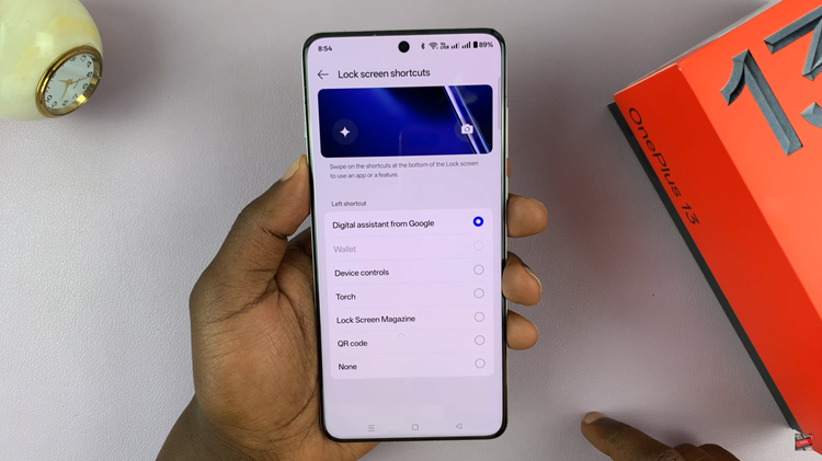 How To Change & Remove Lock Screen Shortcut On OnePlus 13